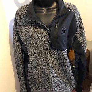 Men's Spyder 1/4 zip pullover